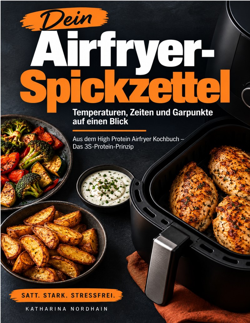 Dein Airfryer-Spickzettel