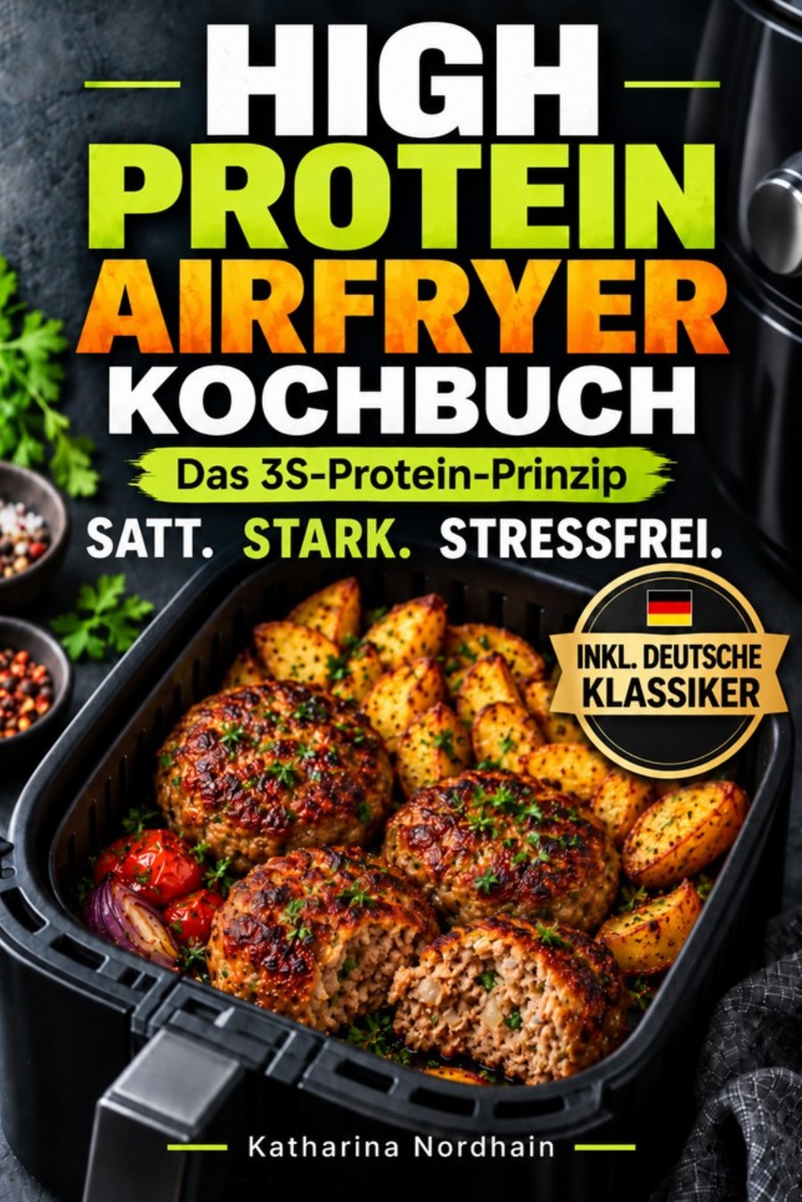 Cover: High Protein Airfryer Kochbuch
